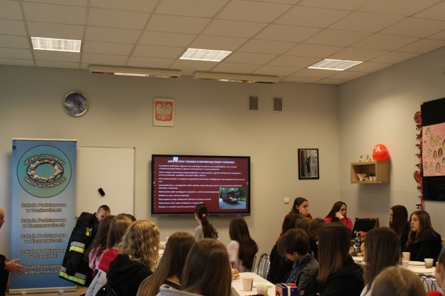 III Sesja Sejmiku Uczniowskiego w Szkole Podstawowej w Pisarzowicach.