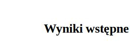 Wstępne wyniki egzaminu ósmoklasisty 2024r.