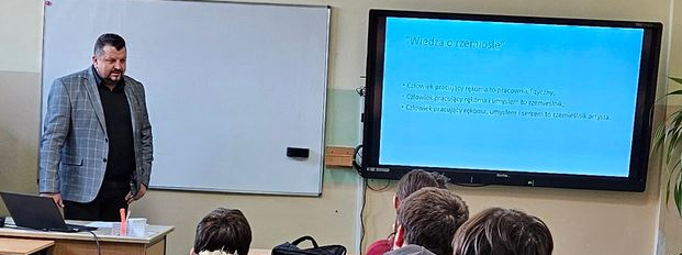 Spotkania zawodoznawcze w Szkole Podstawowej w Dankowicach.