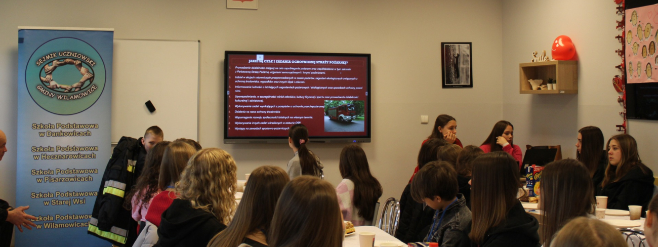 III Sesja Sejmiku Uczniowskiego w Szkole Podstawowej w Pisarzowicach.