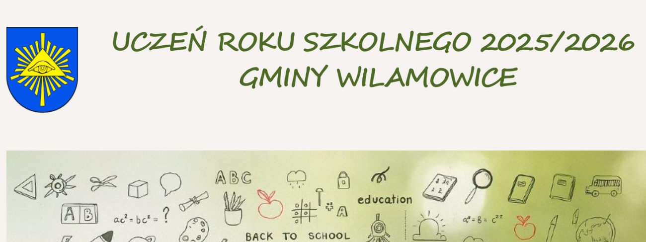 Uczeń Roku Szkolnego 2025/2026 Gminy Wilamowice.